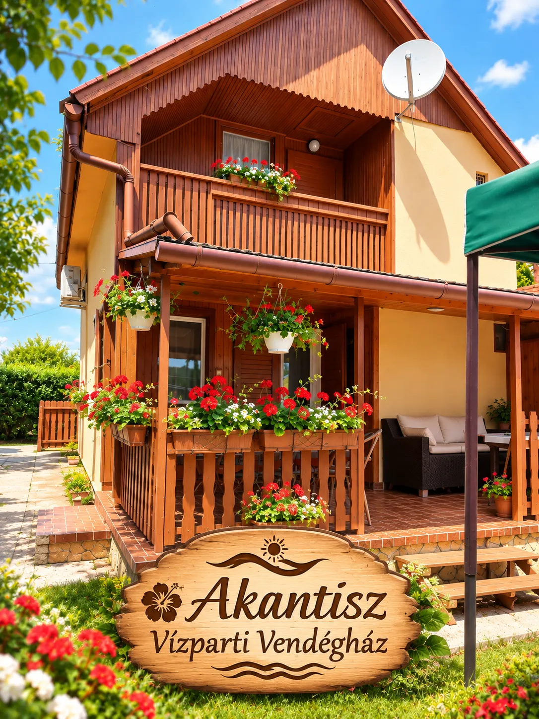 Akantisz Vízparti Vendégház
